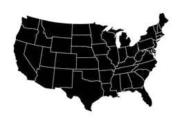US map icon